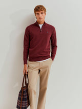 29274 - Camisola_Meio_Fecho_Lã