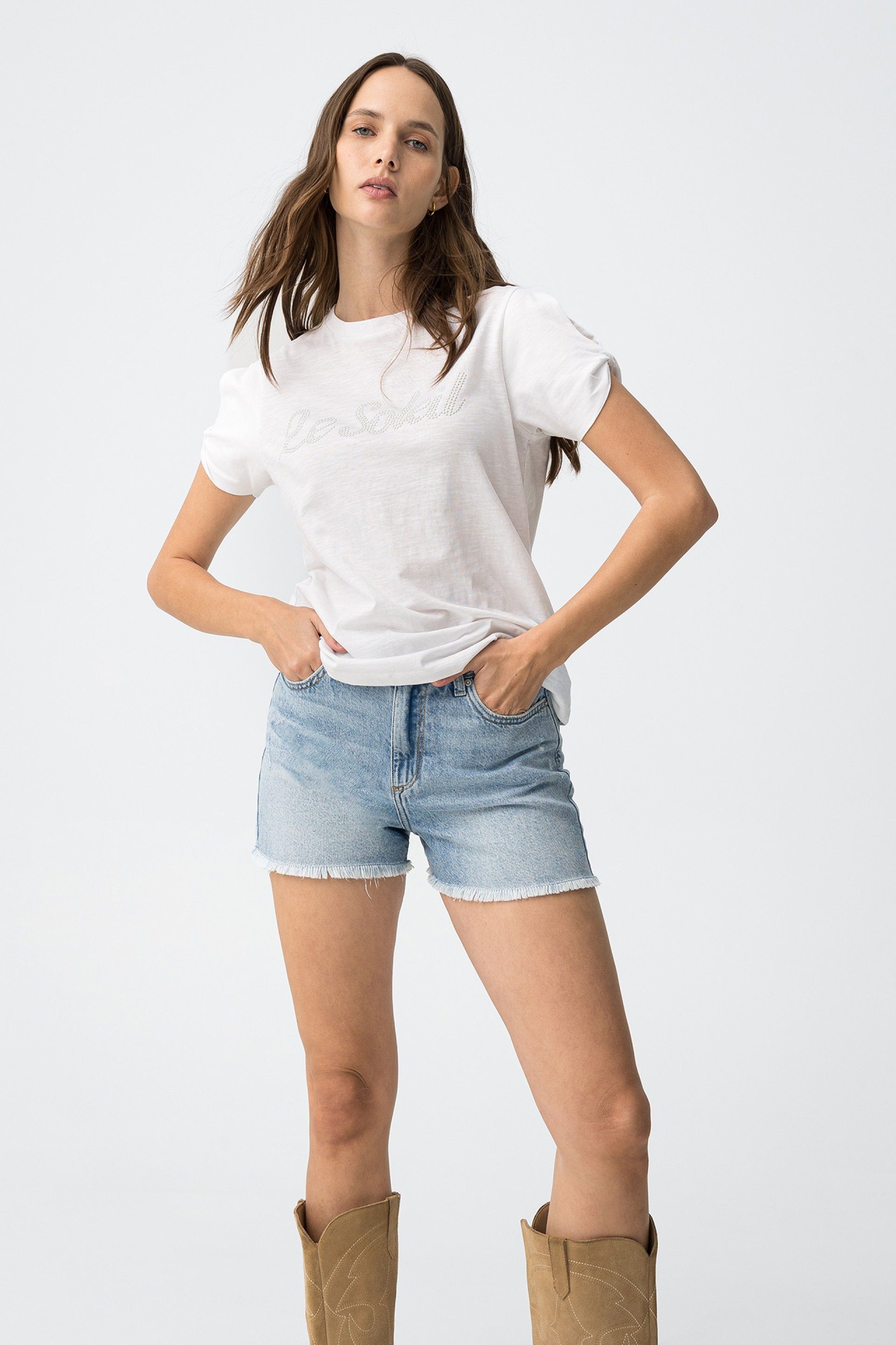 T-shirt com palavra