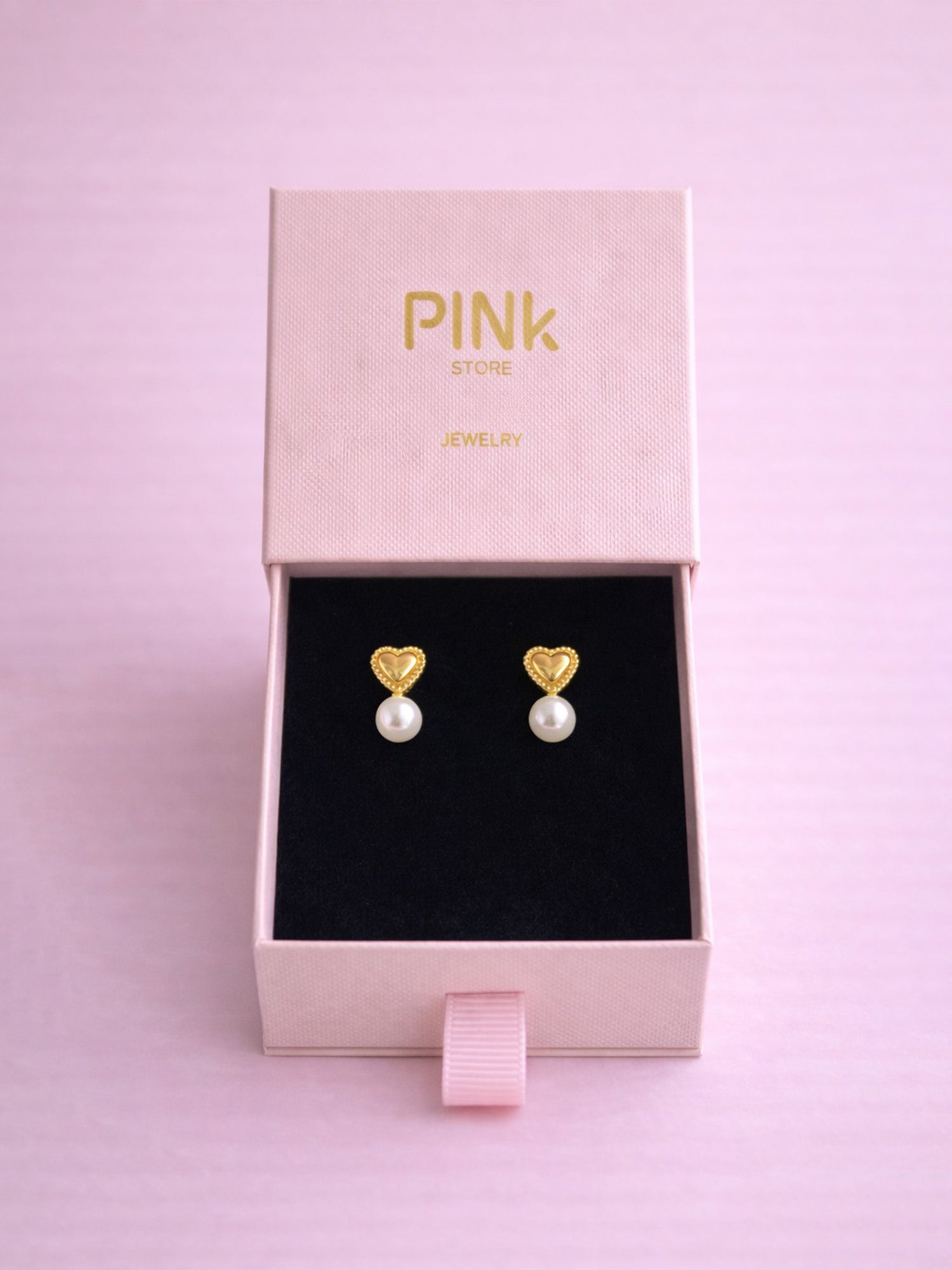 Conjunto Brincos Coração