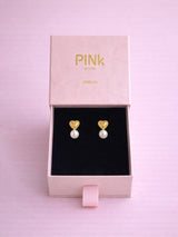 Conjunto Brincos Coração