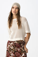 Camisola com aberturas