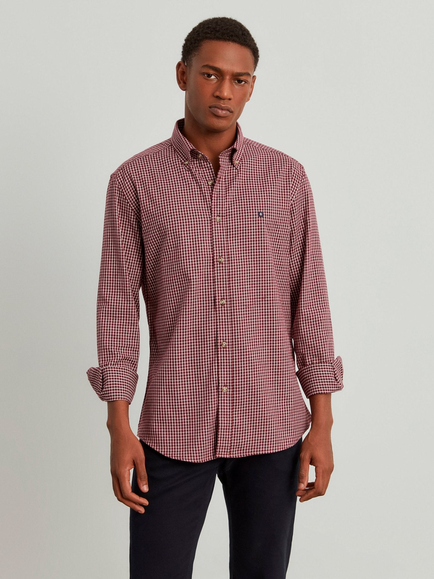 22671 - Camisa_Slim_Fit_Quadrados