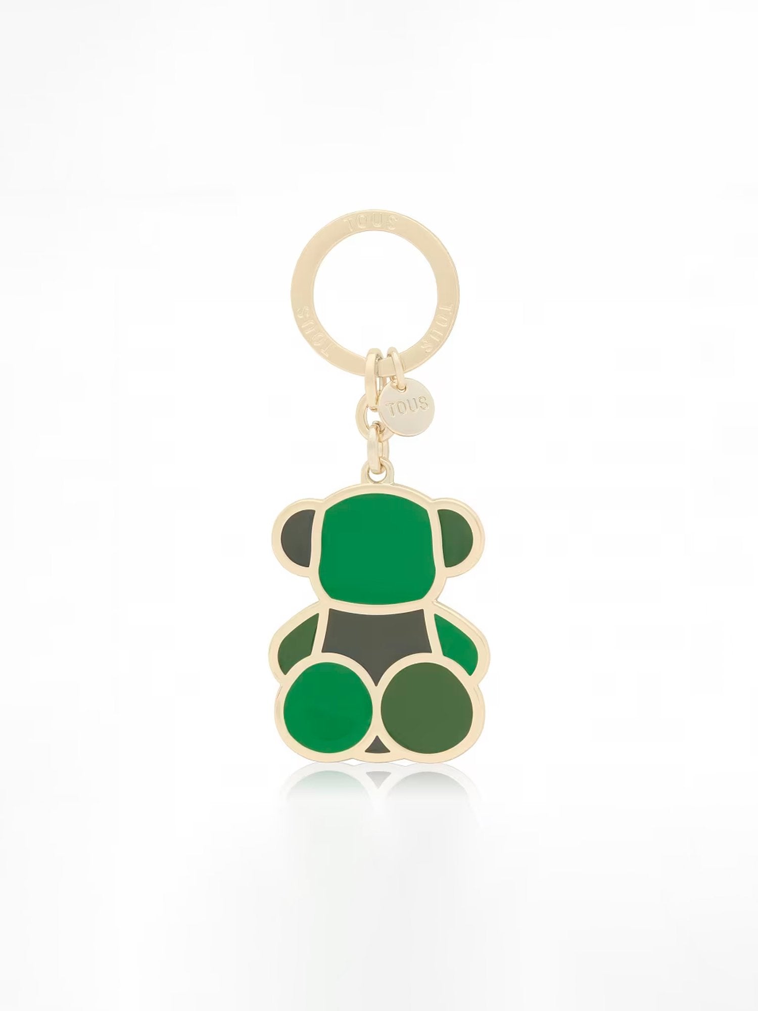 19333 - LLAVERO_TOUS_BEAR_FACETED_VERDE