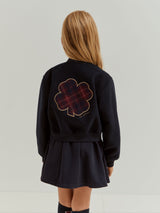 Blusão Bomber com trevo nas costas