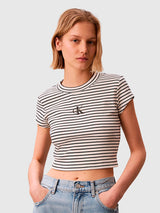 32255 - STRIPED_MONOLOGO_BABY_RIB_TEE