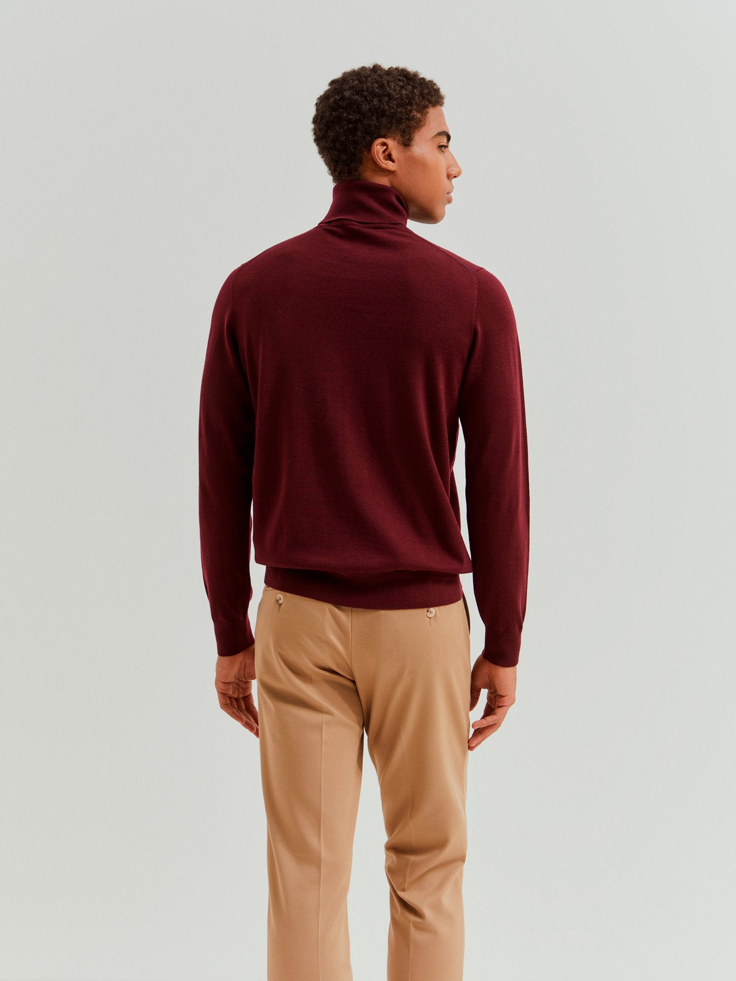 28678 - Camisola_Gola_Alta_100%_Lã