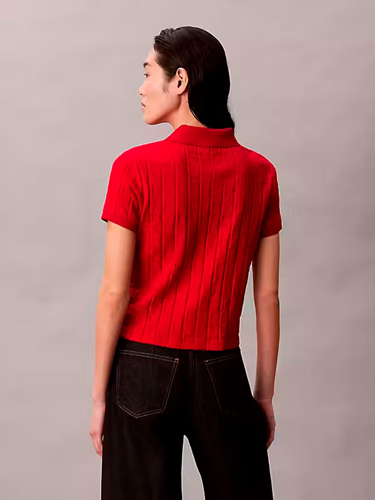 28543 - Polo_Jacquard_Mulher