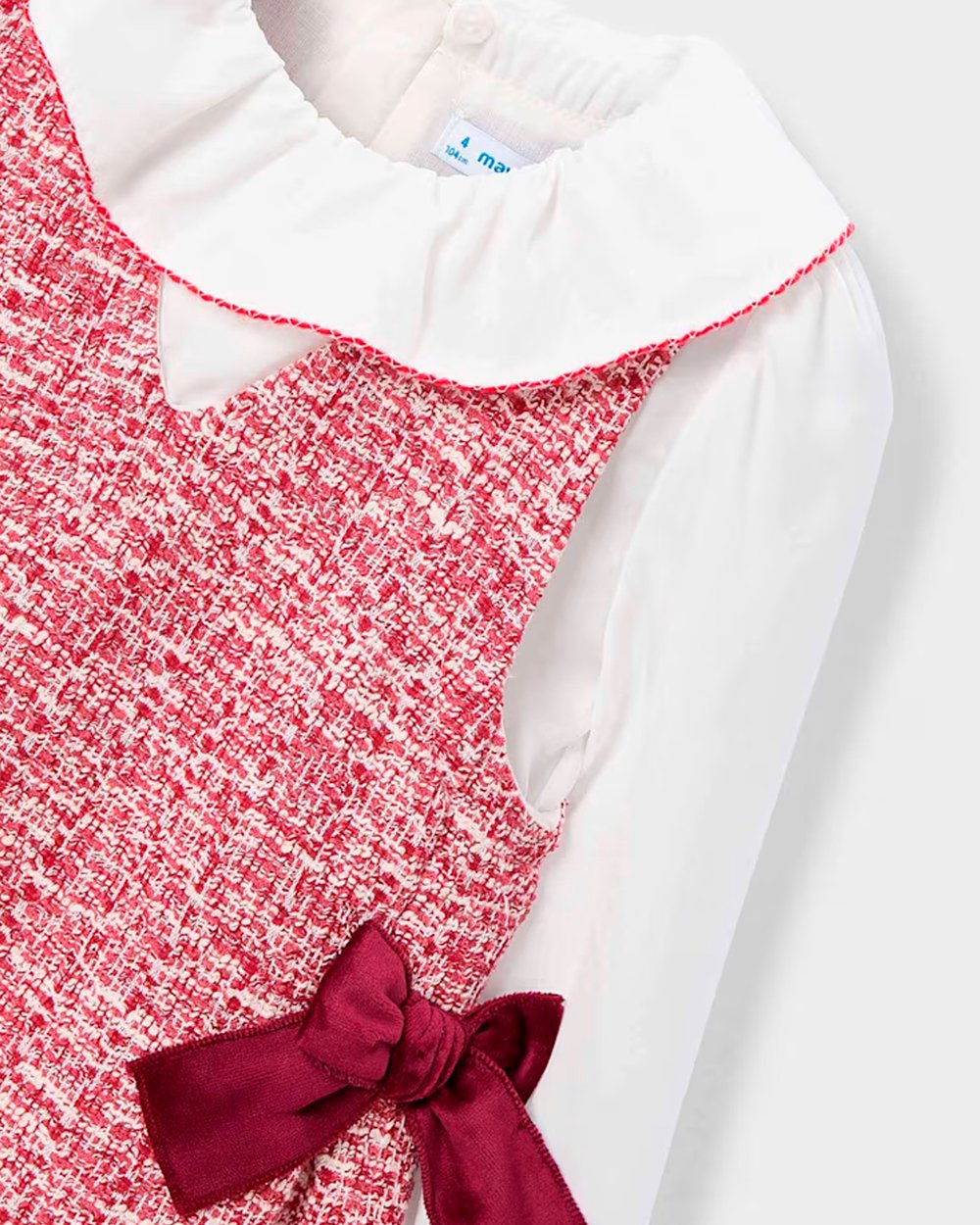 28133 - Conj._vestido_blusa_combinado