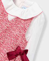 28133 - Conj._vestido_blusa_combinado