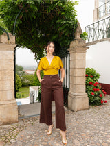 Blusa Acetinada