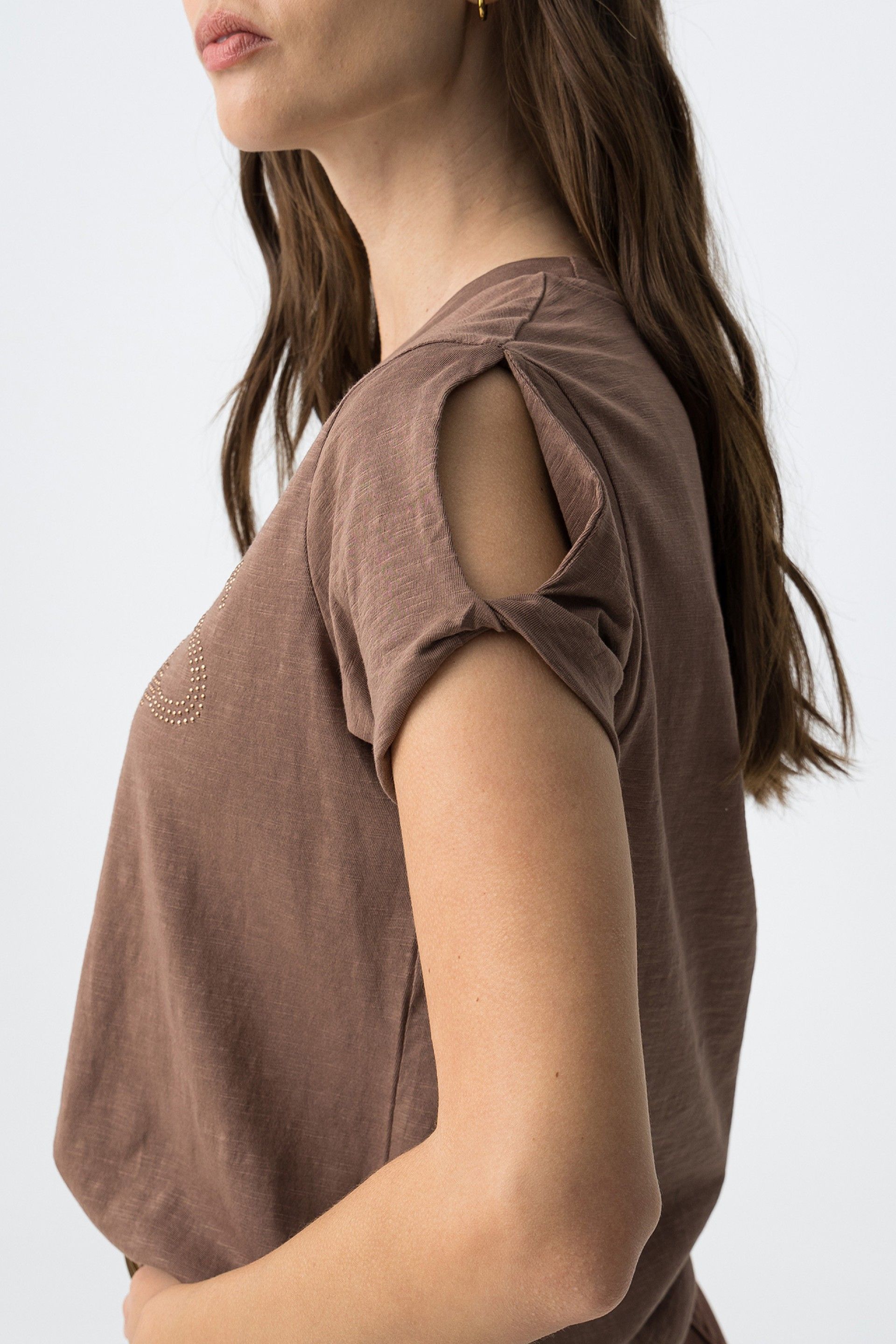 T-shirt com palavra