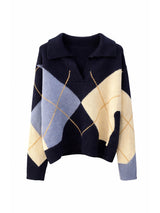 30013 - Camisola_Malha_Losangulo