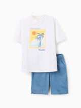 25039 - Conj._T-Shirt_+_Calção_Menino