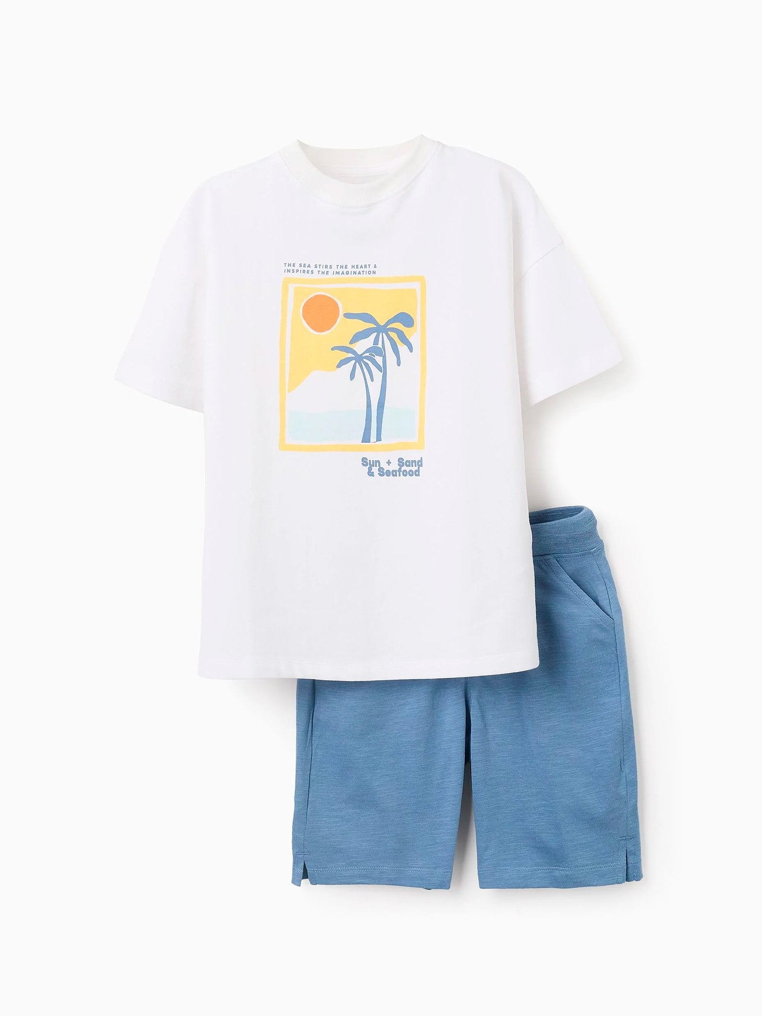 25039 - Conj._T-Shirt_+_Calção_Menino