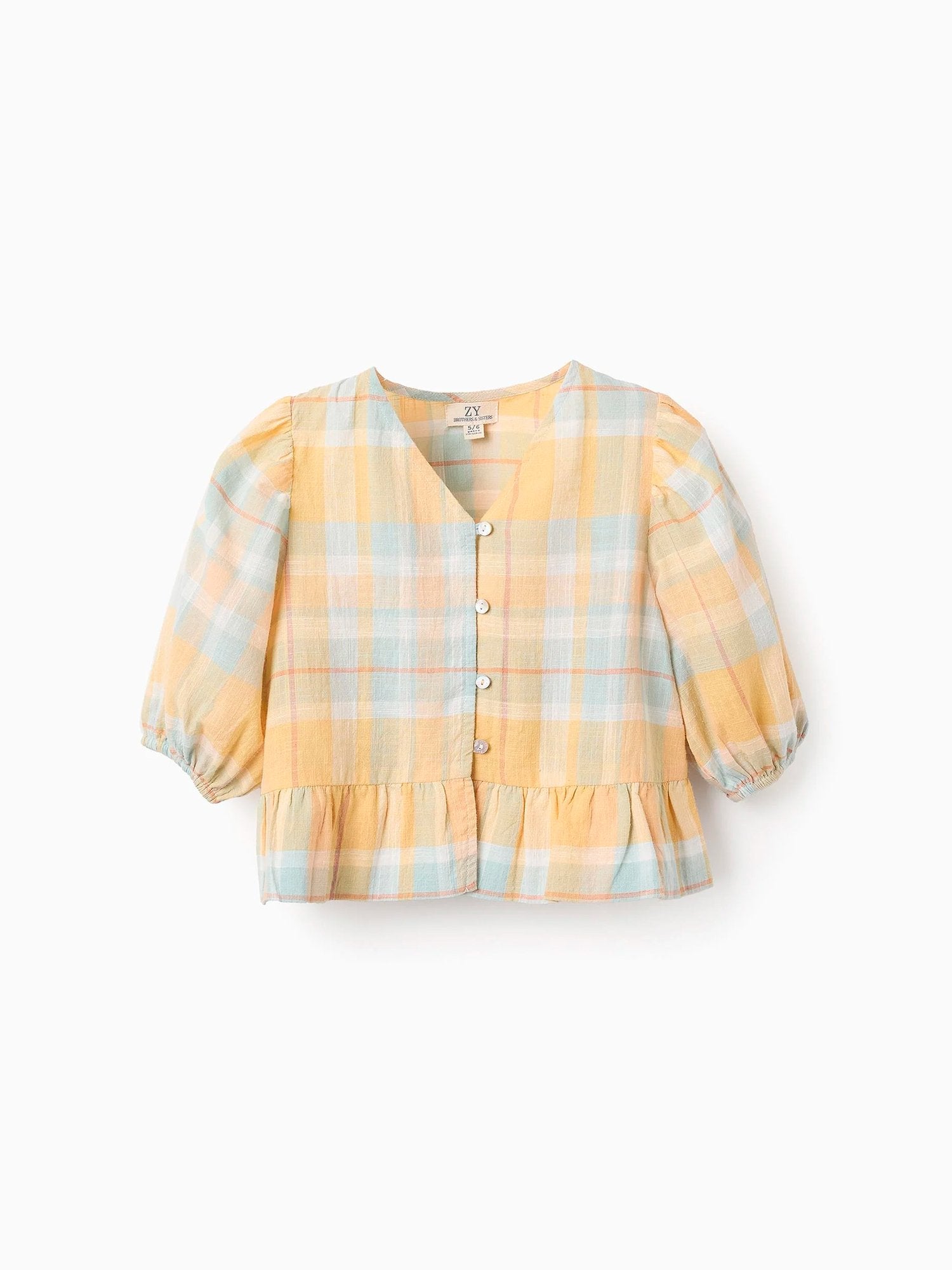 25331 - Blusa_Xadrez_com_Folho