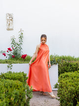 Vestido fluído Acetinado