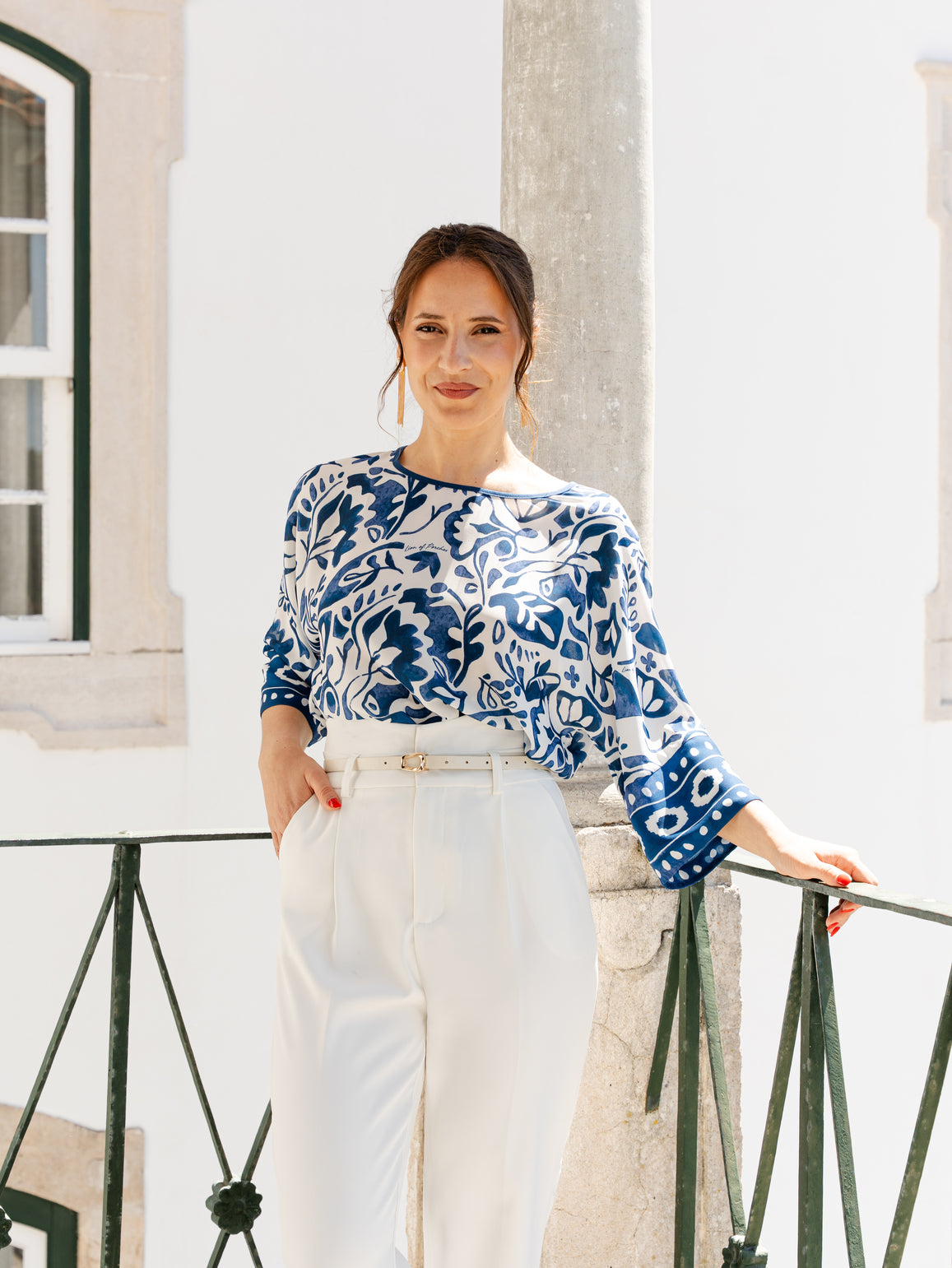 Blusa com padrão