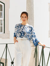 Blusa com padrão