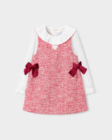 28131 - Conj._vestido_blusa_combinado