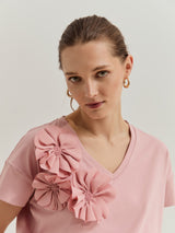 30721 - T-Shirt_Com_Flores_e_Missangas