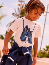 31142 - T-Shirt_Chuteiras_Menino